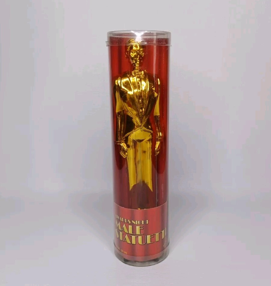Beistle Awards Night Gold Tone Male Statuette Award Party Decor Or Prize 2007