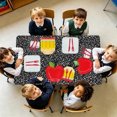 Back to School Decorations Party & Tableware Set NEW