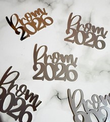 16 x Pieces Prom Decor, Table Scatter, Prom 2026, Class of 2026, Graduation