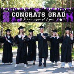 2026 Graduation Decorations Purple Class of 2026 Congrats Grad Banner We Are …