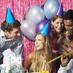 2 Pack Backdrop Party Decorations Tinsel 39.4″w X 78.7″l (Pack of 2) Pink