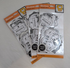 DIY Halloween Party Decor – Craft Kits – Banners, Tags, Table Decor, Labels