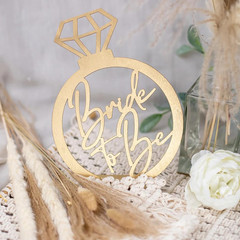 Bride to Be Table Sign,Bridal Shower Table Centerpiece,Just Married Banner Weddi