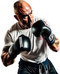 Joe Rogan Kick Boxing Inspired Fan Art