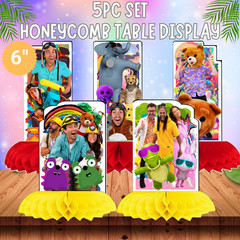 Danny Lets Go! TABLE DISPLAY SUPPLIES Cupcake Cake TOpper party decoration