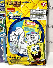 «Spongebob» Birthday Party Supplies, Invitations, Grab & Go Play Packs, Kiddy