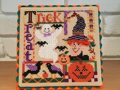 Halloween/Autumn flatfold table decor – Collage