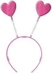 Amscan headboopper, 10 1/4 x 4 1/2 inches, Pink