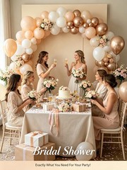 CVPARTYON Beige Champagne Gold Balloons 60 Pcs 12 Inch Cream Tan Nude Neutral…
