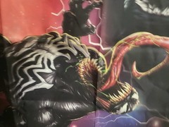 Happy 9th Birthday Fabric Banner Venom 3×5 Feet