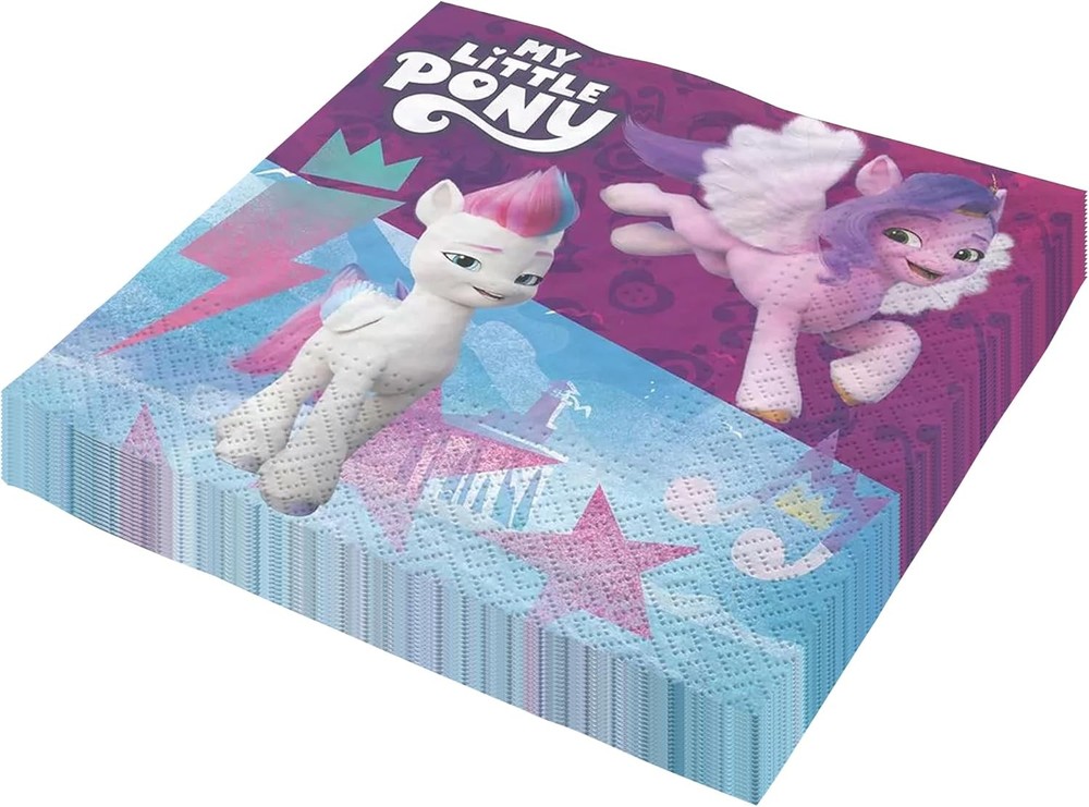 My Little Pony paper napkins 20 pcs multicolored 12.9×12.9 in 3 ply