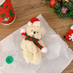 Beautiful Bear Pendant Bag Hanging Decorations for Festival Home and Parties