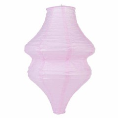 Quasimoon Pink Beehive Unique Shaped Paper Lantern, 10.5-inch x 15-inch