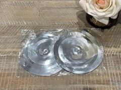 12x Silver Hanging Swirl Party Decorations Foil Ceiling Whirls Birthday Event