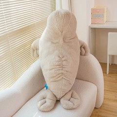 Realistic Walrus Plush Pillow Soft Stuffed Sea Animal Cushion Multiple Sizes