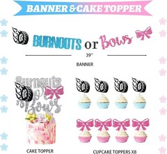 Gender Reveal Balloons & Confetti Set – 171 Pcs