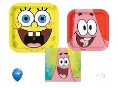Spongebob Birthday Party Supplie | Spongebob Tableware | Spongebob Decorations