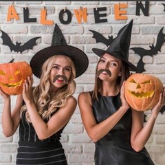 Self Adhesive Fake Mustache Novelty Funny Mustache for Costume Festival Party
