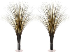 Plastic Metallic Black And Gold Spray Centerpieces For Happy NewYear Decorations