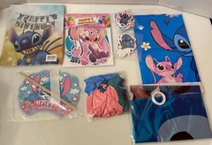 Lilli & Stitch Birthday Party Decorations Banner Tablecloth Balloons Etc