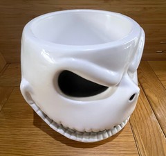Disney Nightmare Before Christmas Jack Skellington Candy Bowl Skull Halloween