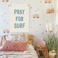 Coastal Beach Room Decor, Surf Wall Hanging Flag Banner, Coastal Room Aesthet…