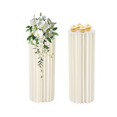 Party Floral Stand Wedding Centerpieces Cardboard Vase For Party Decor 2 Pcs