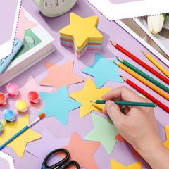 360 PCS Pastel Star Cutouts Paper Bulletin Board 3.5 Inch Star Shaped Craft
