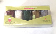 Kitty Kraft Arts Crafts Glitter Holiday Christmas 5 Color Pack – Sprinkle Top