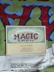 Pottery Barn Kids Magic Show Party Banner Set 3 Pc Cotton Photo Booth Face Paint