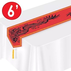 Beistle Dragon Printed Paper Table Runner – Asian | Party | Decoration – 12 pack