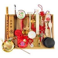 Baby Catching Weekly Supplies Retro Chinese Style Catch The Week Suit Props