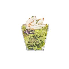 Restaurantware Mini Kova Cups 4 Oz 100 Count Clear Plastic Appetizer Cups