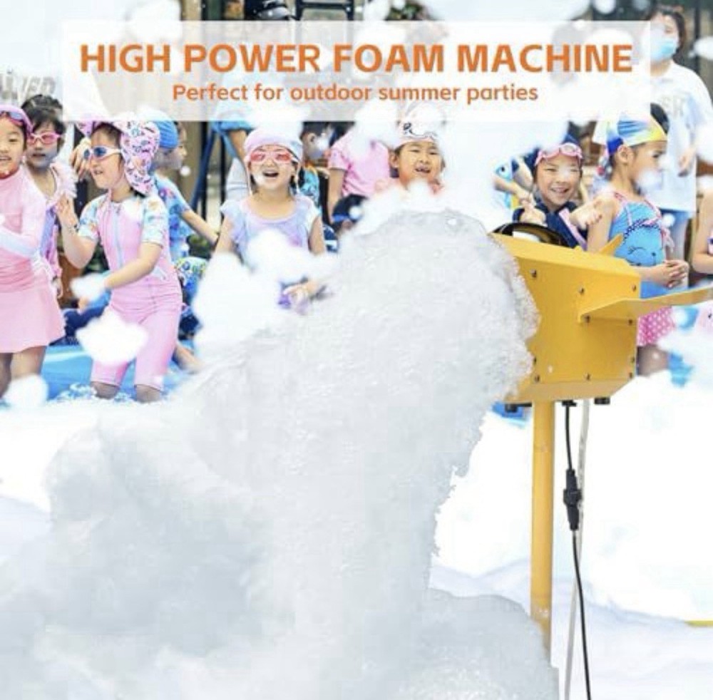 Bipolarlight foam machine for pary, party foam machine with water tank, LARGE