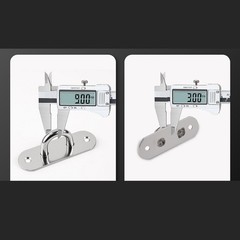 Mounting Bracket Elliptical Hook Indoor Outdoor Use Compact Low-profile
