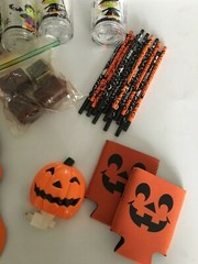 Halloween Party Decoration Supplies for Bags Wall Hangers Pencils Banner