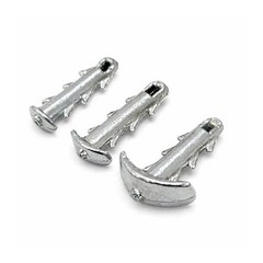 Anchor Shaped Sea Urchin Bait Sinker Anti-Slip Locking Hook Saltwater Metal Fish
