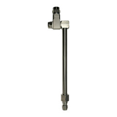 Stainless Steel For HVAC Duct Cleaning Nozzle with 360 Degree Rotation