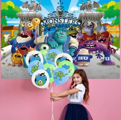 Monsters University Party Supplies Set Plates Balloons Cake Toppers Banner