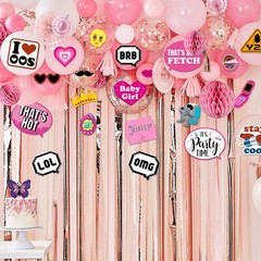 35Pcs 2000s Party Photo Booth Props 00s Party Decorations 2000’s Theme Birthd…