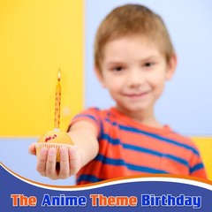 12 Pcs Anime Theme Birthday Candles 0.3 inches x 3.7 inches, yellow, red