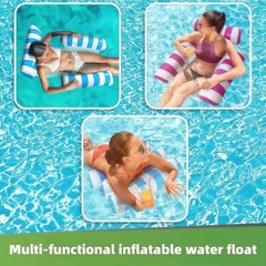 3 Pack 300 LB Pool Floats,Inflatable Pool Float Chair for Adults Swim Floatin…