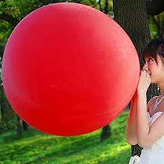 AnnoDeel 15pcs 36 inch Large Round Latex Balloons, Super Big Thick Latex