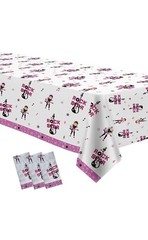 4 Pack Rock and Roll Party Decorations Tablecloth – Disposable Rock Star