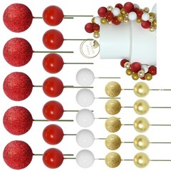 Party Supplies Elegant Cake Ornament Foam Texture for Creative Holiday Dessert