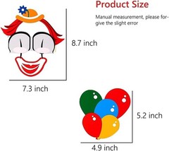 Photo Booth Props Carnival Halloween Birthday Party Decorations 36pcs