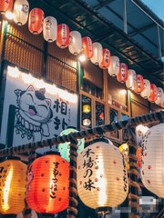 24x60CM Japanese Style Hanging Lantern Outdoor Waterproof Sashimi Izakaya Decor