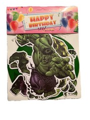 Incredible Hulk birthday party Supplies – 73 Piece set New