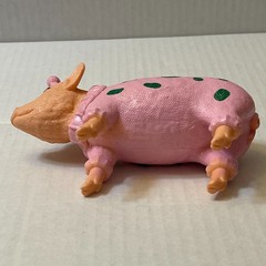 Cake Topper Birthday Ankyo Party Animals Target Bullseye Playground Pig Figure