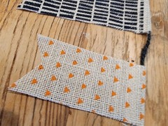 Halloween Burlap 5Ft Garland Fall Rustic Decor Orange And Black Geometric Modern